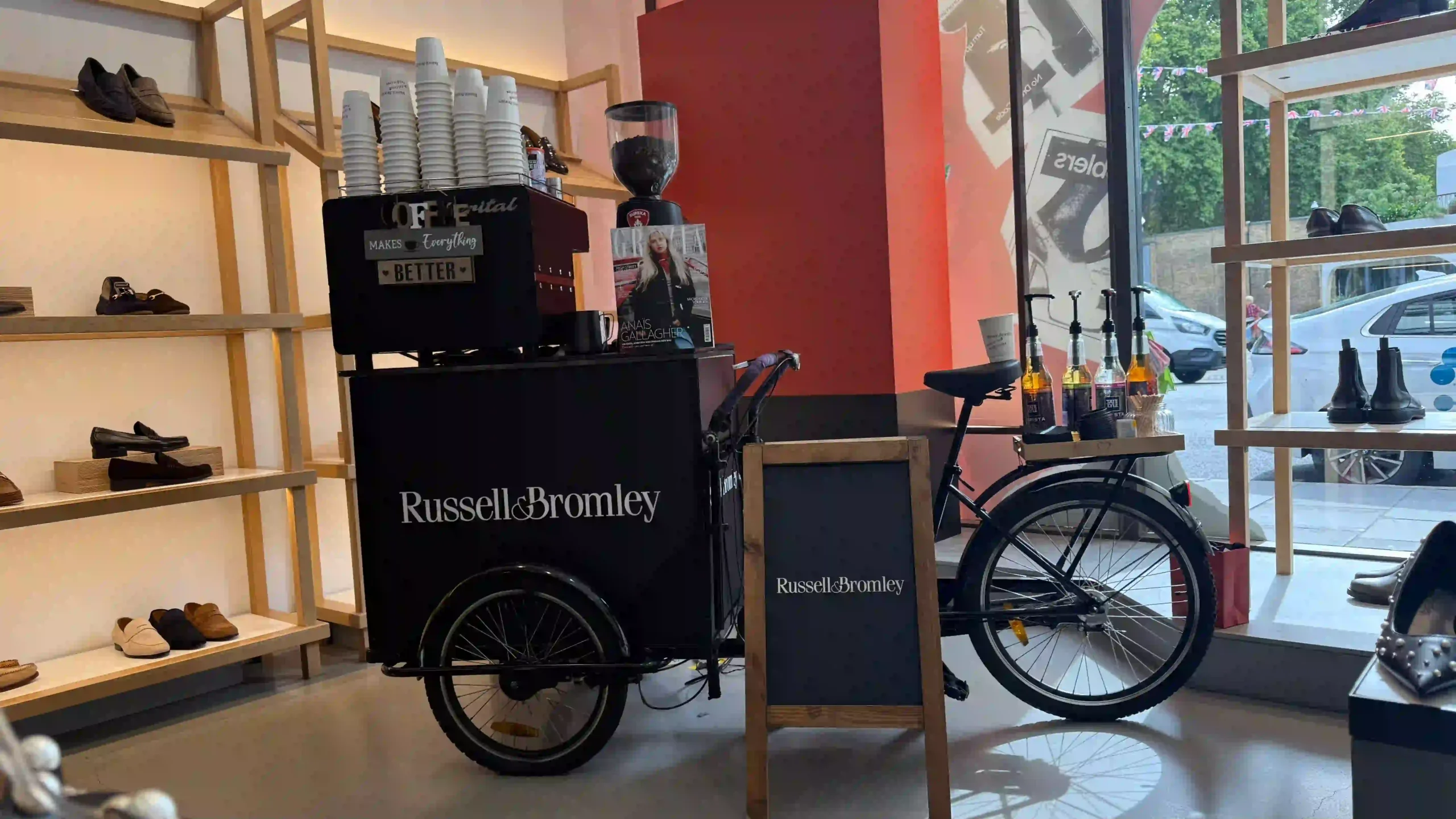 Barista Bike rental for events in London